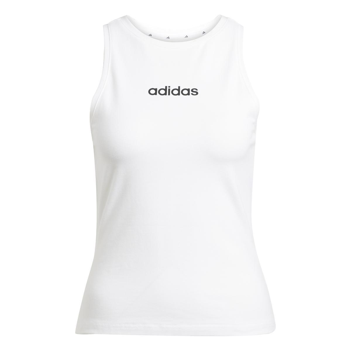adidas Women Canotta Essentials Linear Slim Cotton