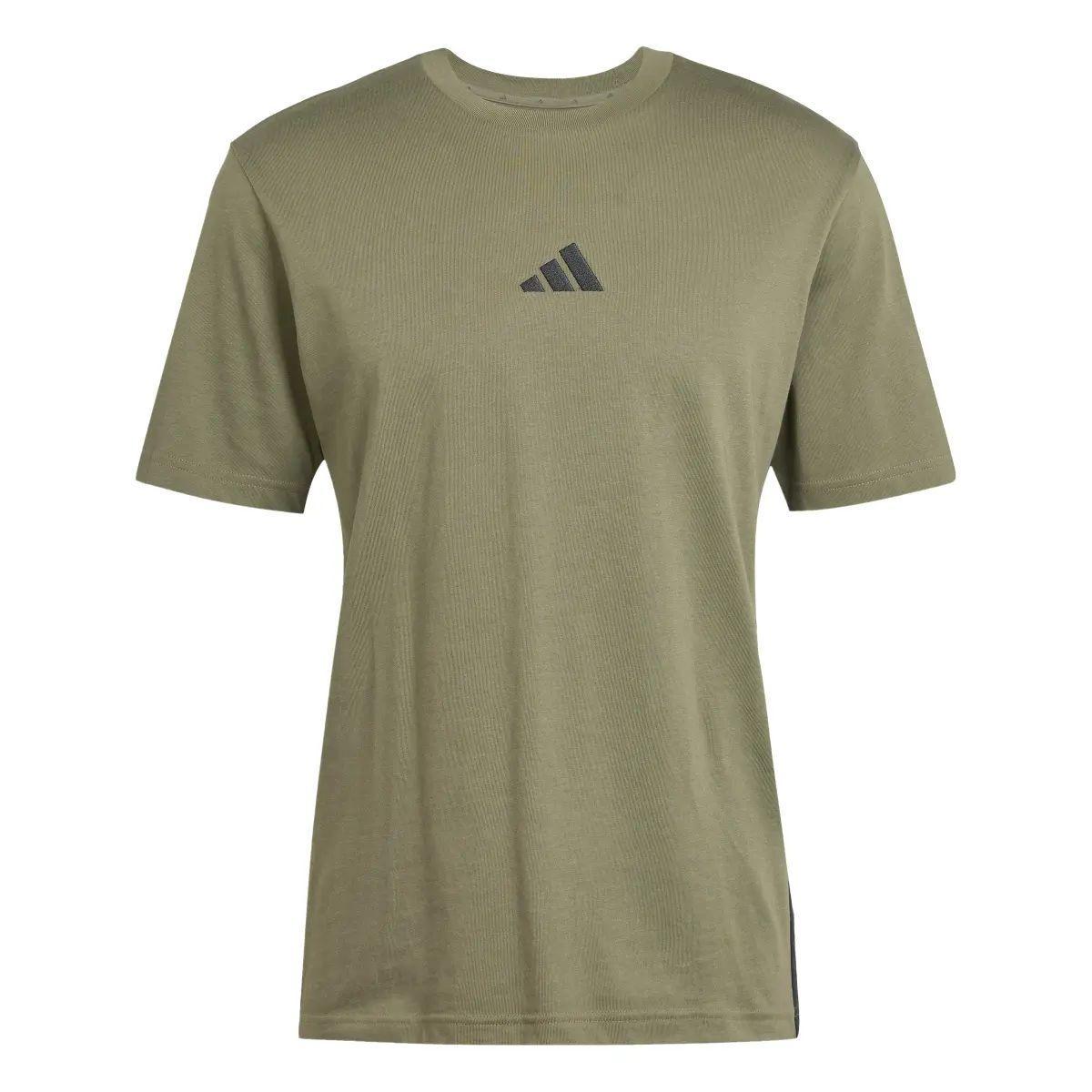 adidas Men T-Shirt Essentials 3-Stripes Single Jersey