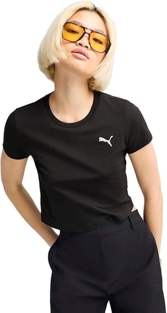 PUMA T-Shirt Wardrobe Ess da Donna