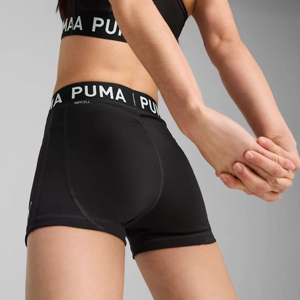 PUMA - W Strong Short Tight - HW 3", Pantaloncini in Maglia Unisex - Adulto