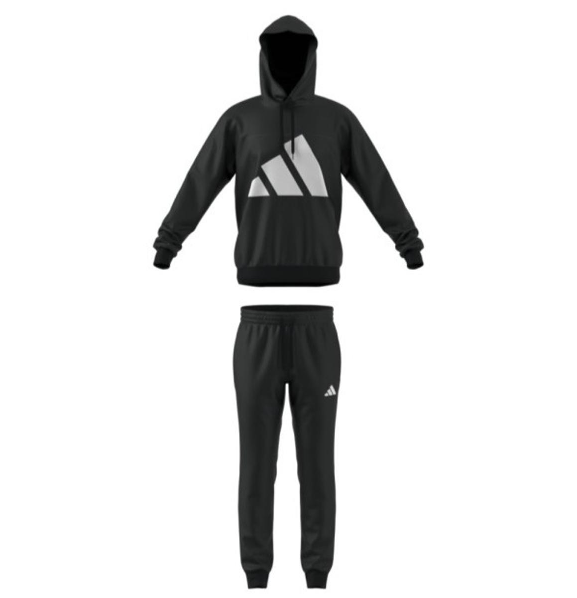 adidas Big Logo French Terry Hooded Tracksuits TUTA Uomo