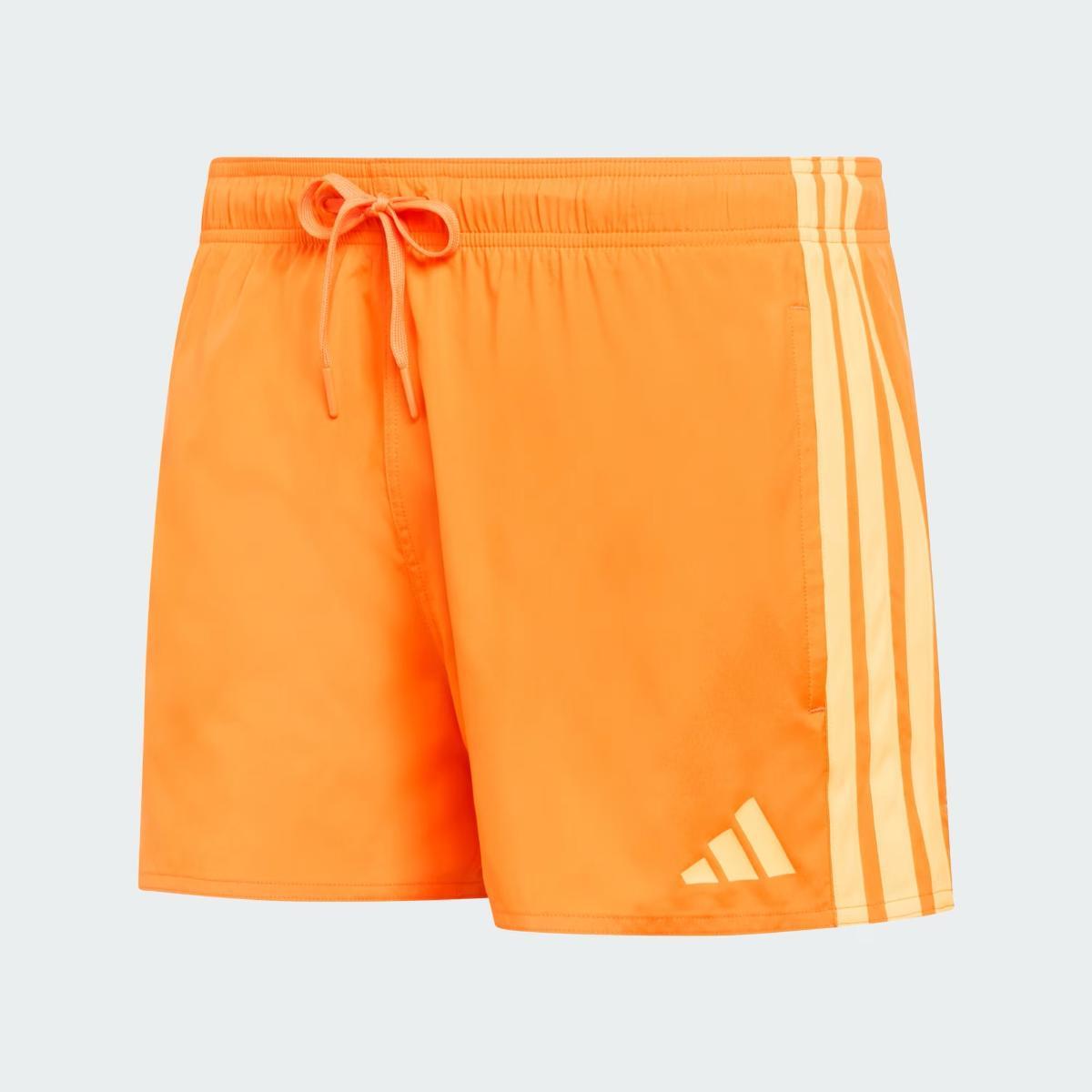 adidas Men Pantaloncini da Bagno a 3 Strisce da 3 Pollici