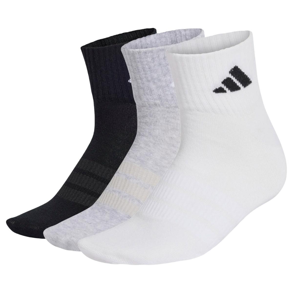 adidas Unisex Calzini alla caviglia THIN&LIGHT SPORTSWEAR CONFEZIONE DA 3 PAIA