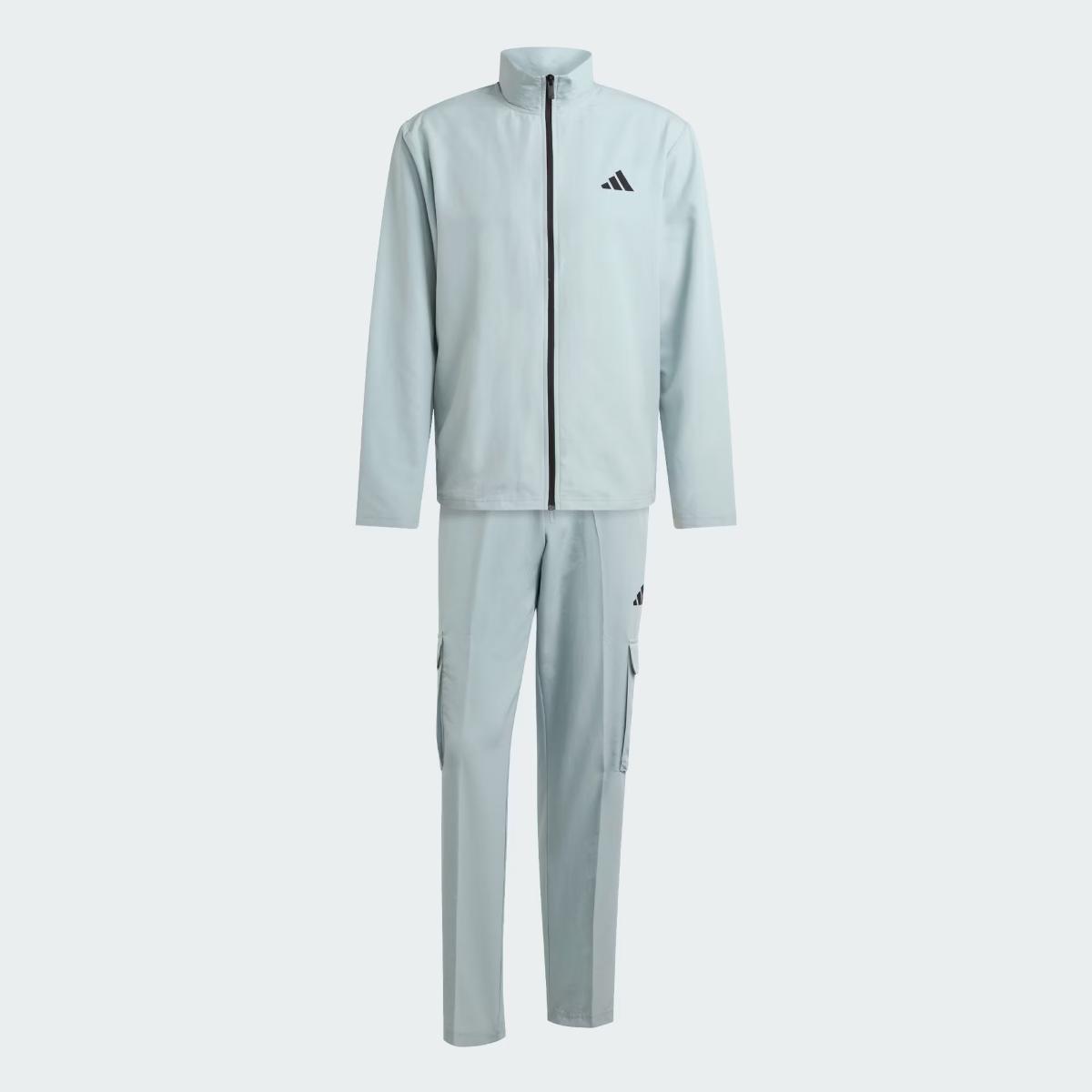 adidas Sportswear Woven Cargo Tracksuit Tuta da allenamento Uomo (Pacco da 1)