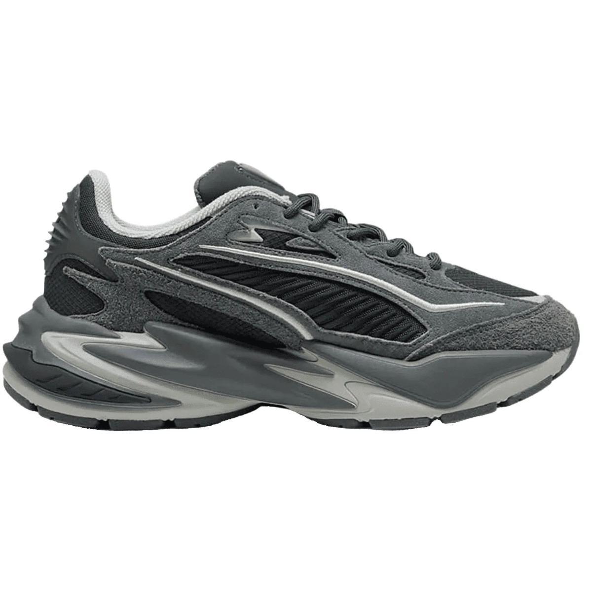 PUMA Scarpe Uomo RS-25 Hairy Suede Grigie
