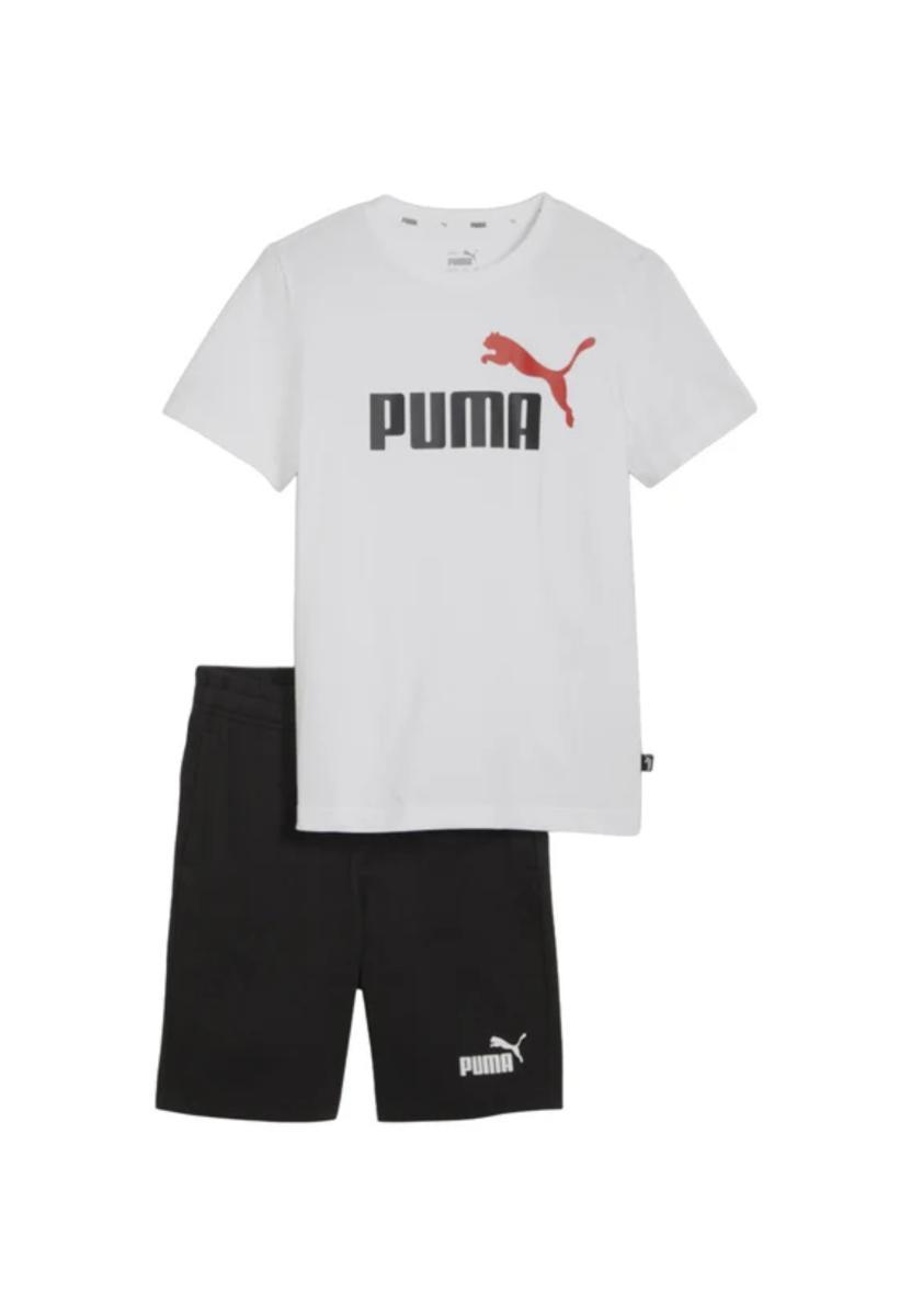 PUMA Ess Tee And Shorts Set Kids Tuta sportiva Unisex - Adulto (Pacco da 1)