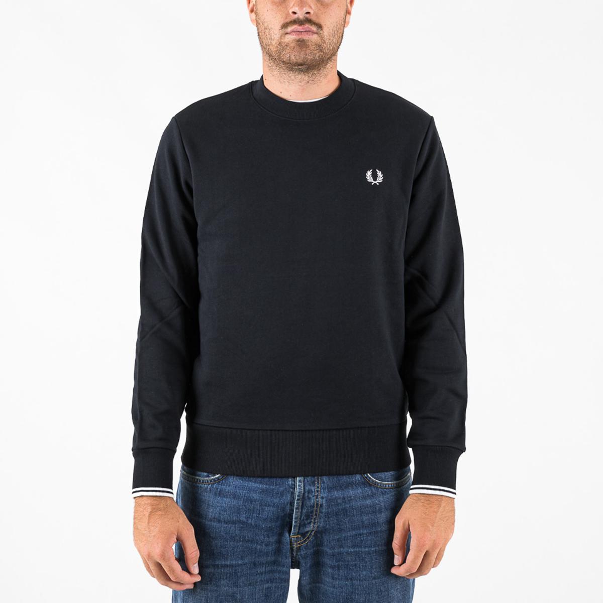 Felpe Fred Perry Crew Neck Sweatshirt black