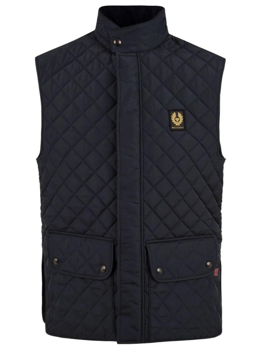 Gilet Icona Inchiostro Scuro di Belstaff