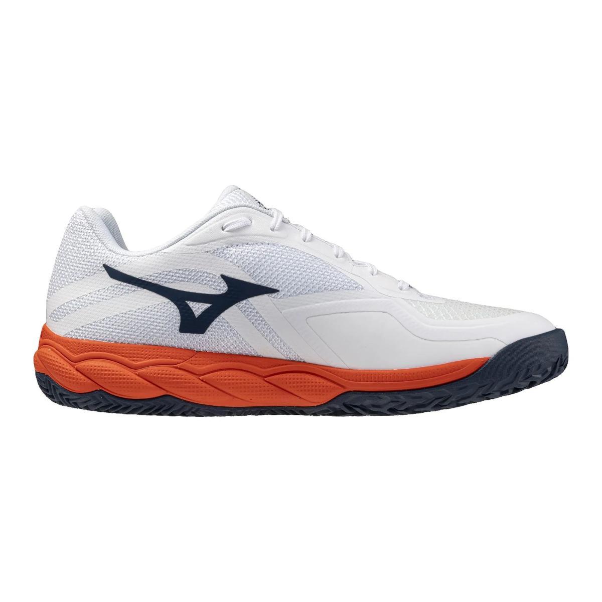 Mizuno Scarpe da tennis Wave Enforce Court 2 CC da uomo, tessuto bianco