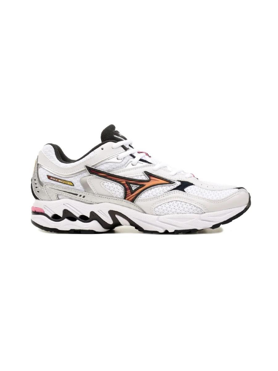Mizuno Wave MG4 LS Sneaker Bianco Argento Oro