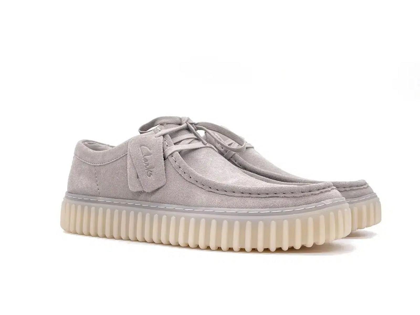Clarks TORHILL Lo L.Grey Sde Light Grey Sde 40