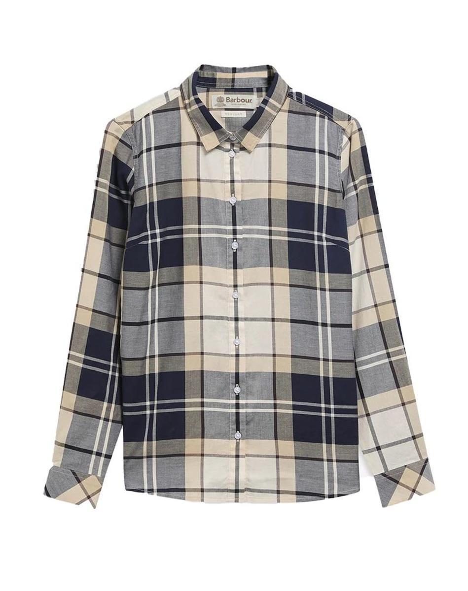 CAMICIA DA DONNA " BREDON CHECK " - LIGHT BIRCHWOOD TARTAN