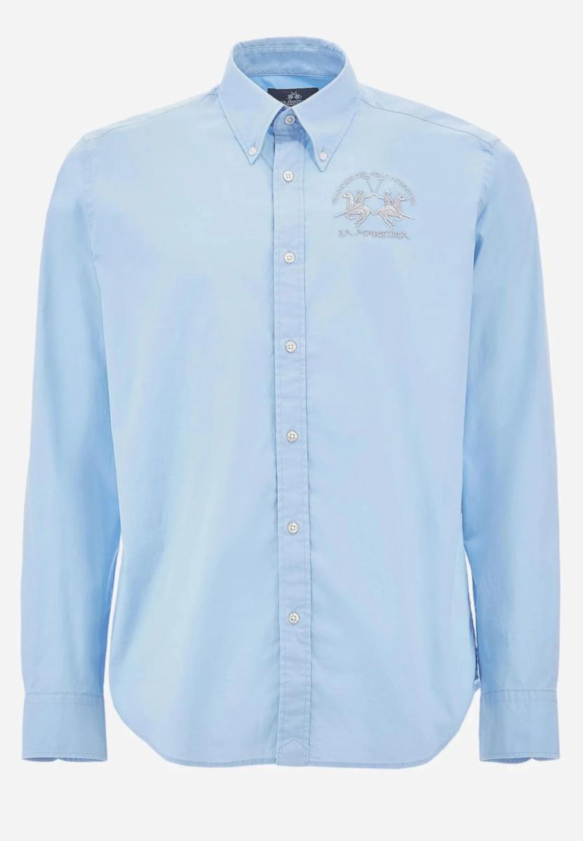 La Martina - Camicie Azzurro Art.CCMC01PP483
