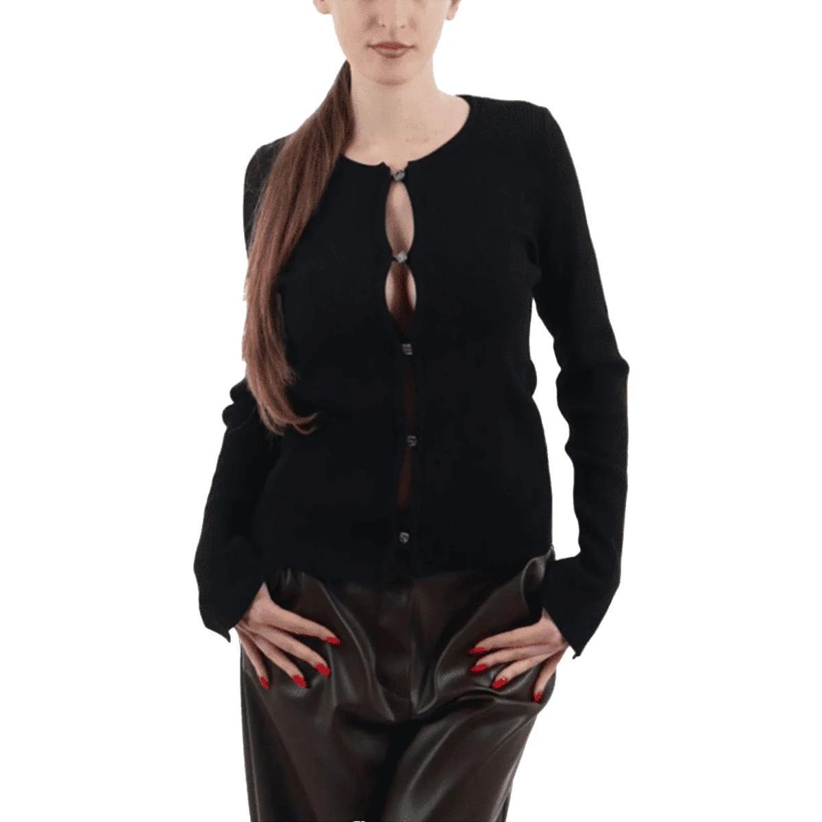 GUESS Cardigan Donna ES26GU05 W6RR35Z0132 JBLK