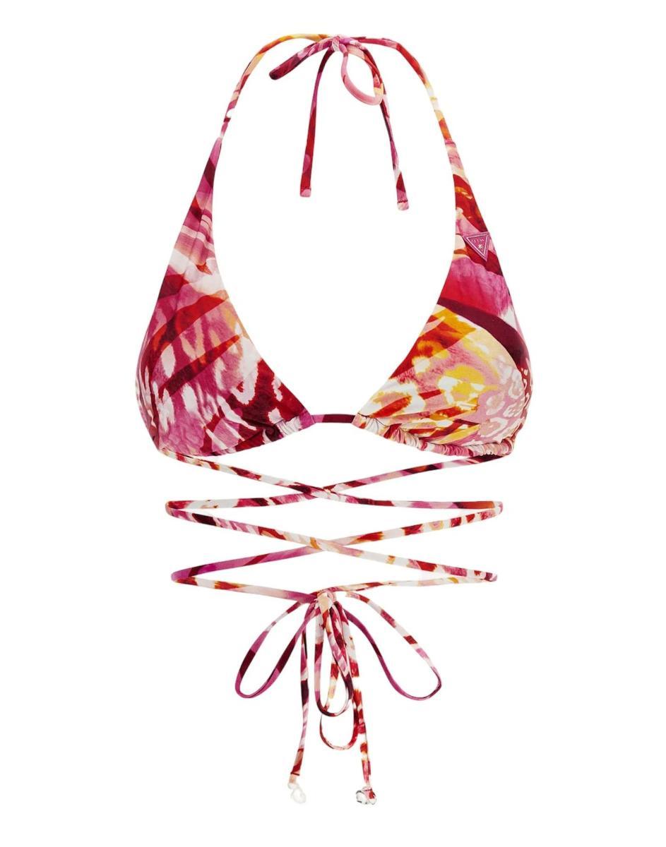 Guess Reggiseno Bikini A Triangolo Multicolore