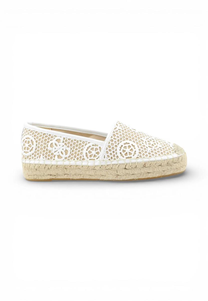 GUESS Mocassini Donna Bianco Beige FLJOENFAL14-PE26-WHINA