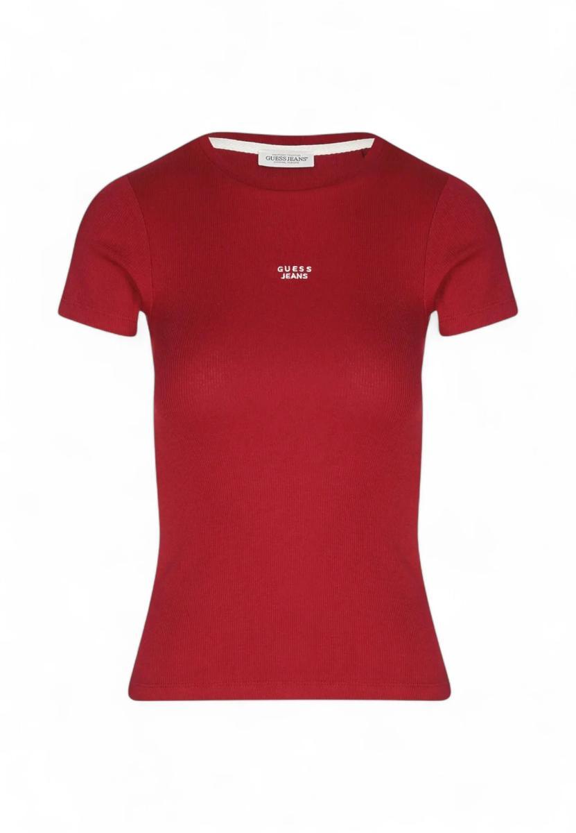 GUESS T-Shirt Donna Rosso W5BP45KA0H1-AI26-G5M3