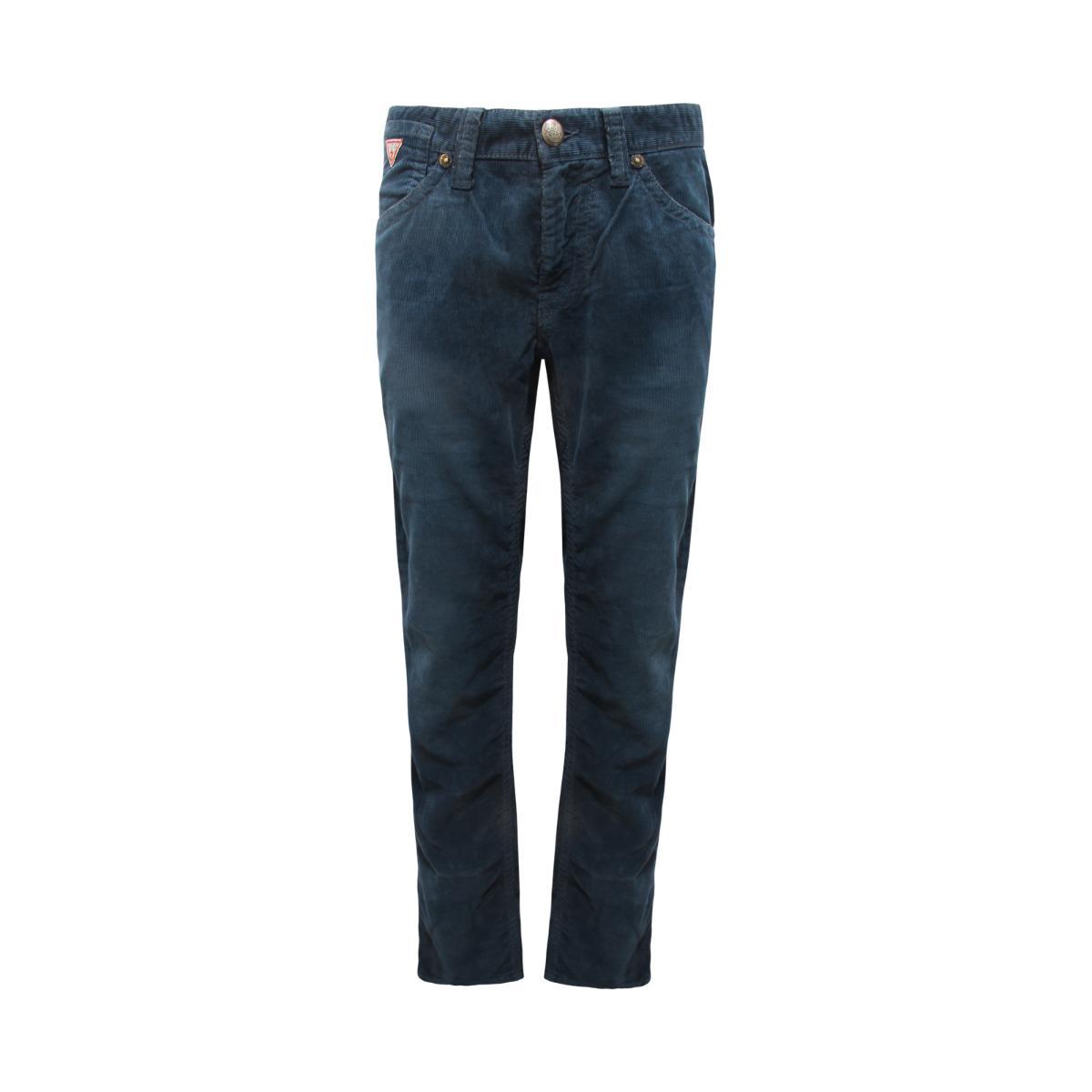 Q1409 JEANS VELLUTO UOMO GUESS JEANS MAN VELVET TROUSERS