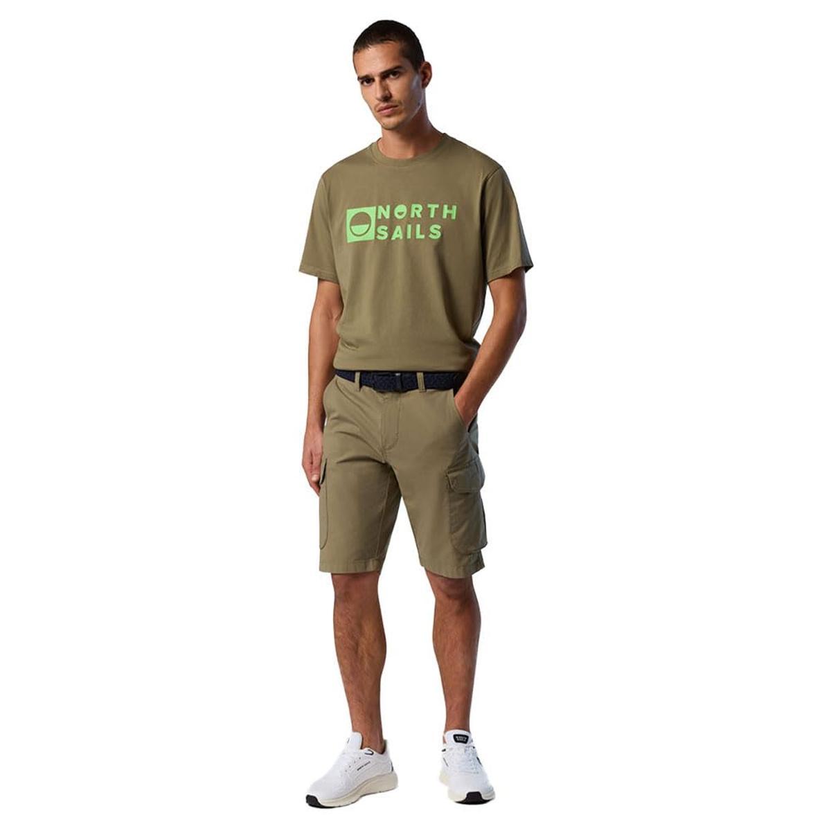 NORTH SAILS T-Shirt con Patch Logo