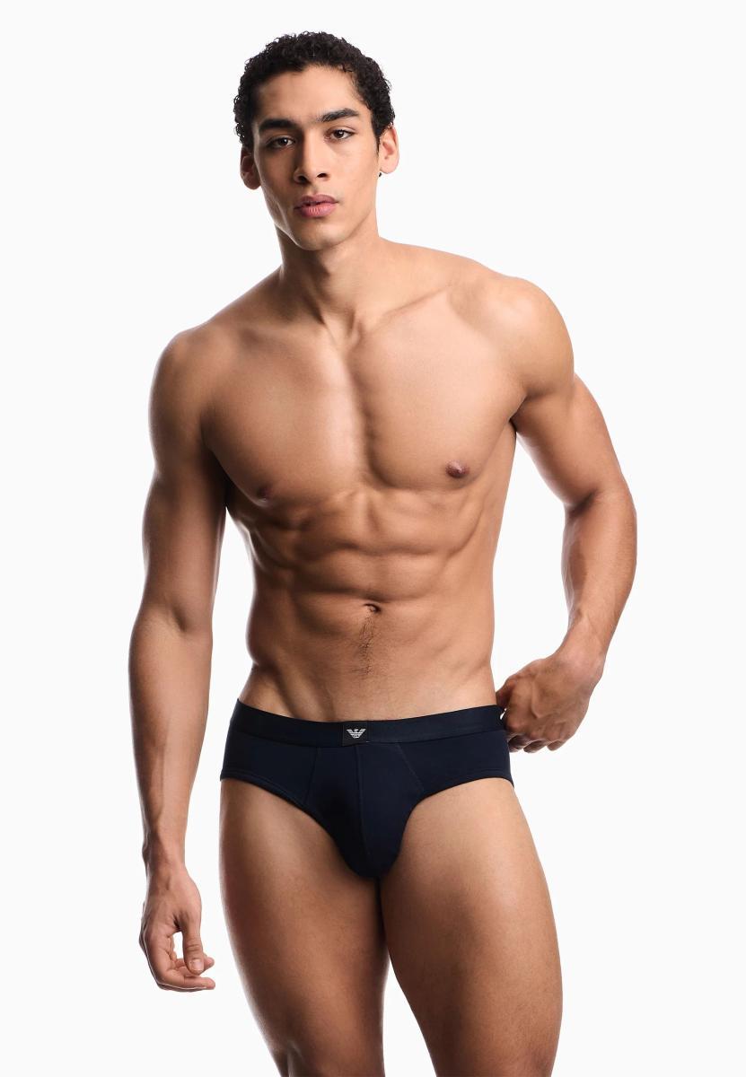 Emporio Armani 3-Pack Brief Mutande da Uomo Uomo