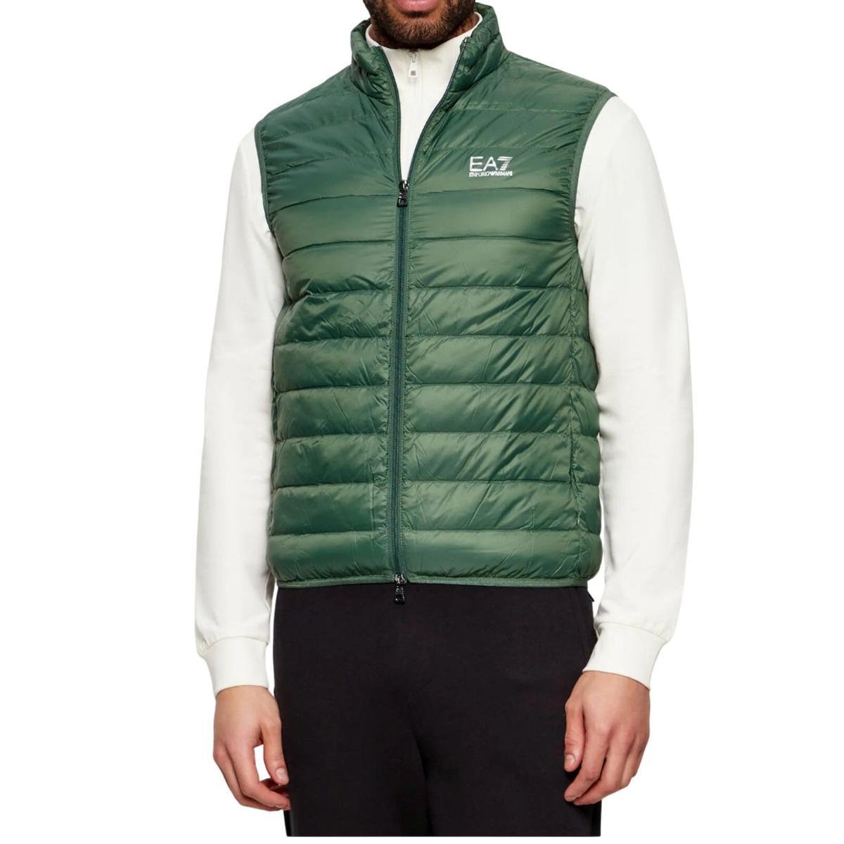 Emporio Armani EA7 Gilet packable Core Identity ASV da Uomo, 8NPQ06