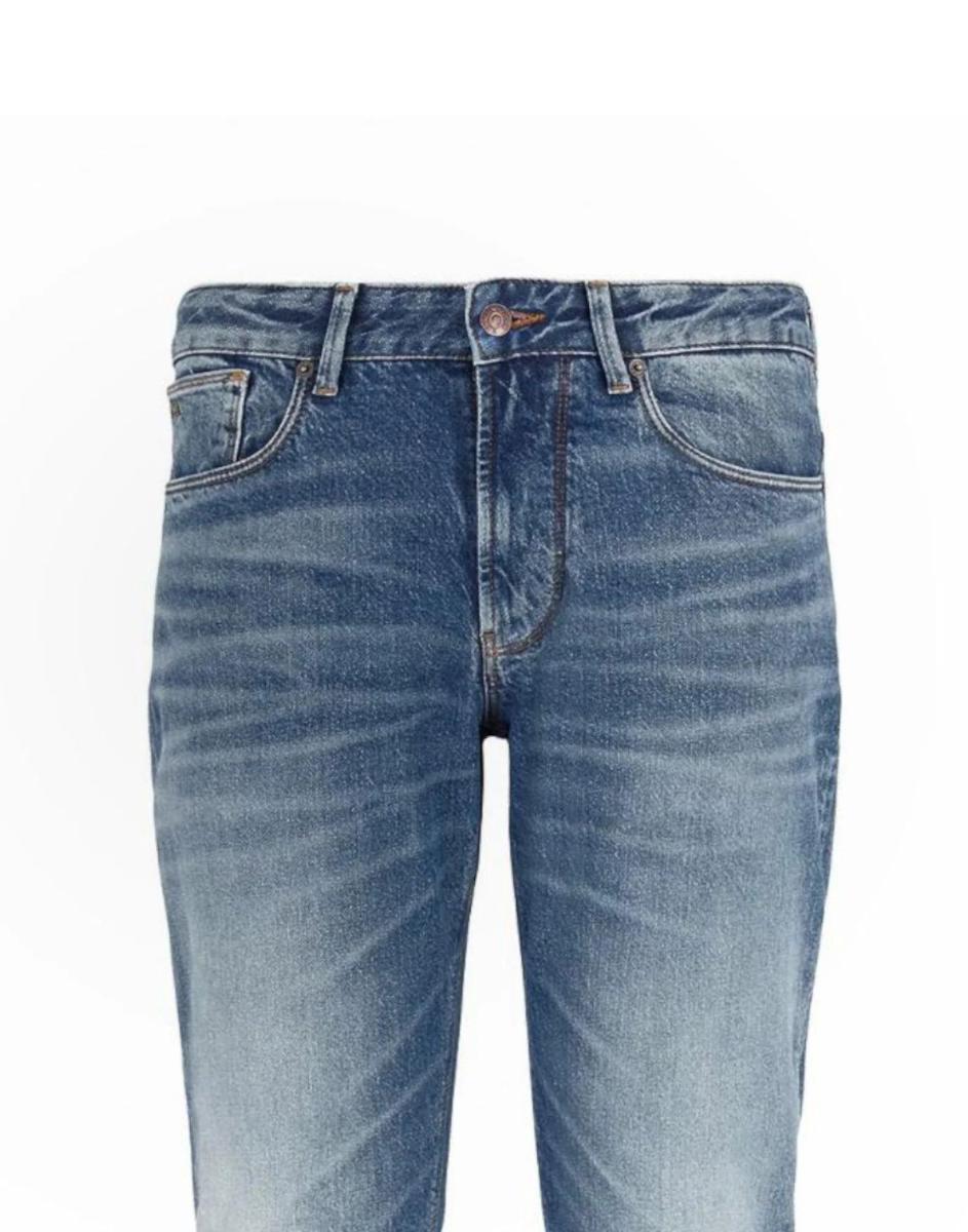 Emporio Armani Jeans Denim Blu Medio Slim Fit Cinque Tasche