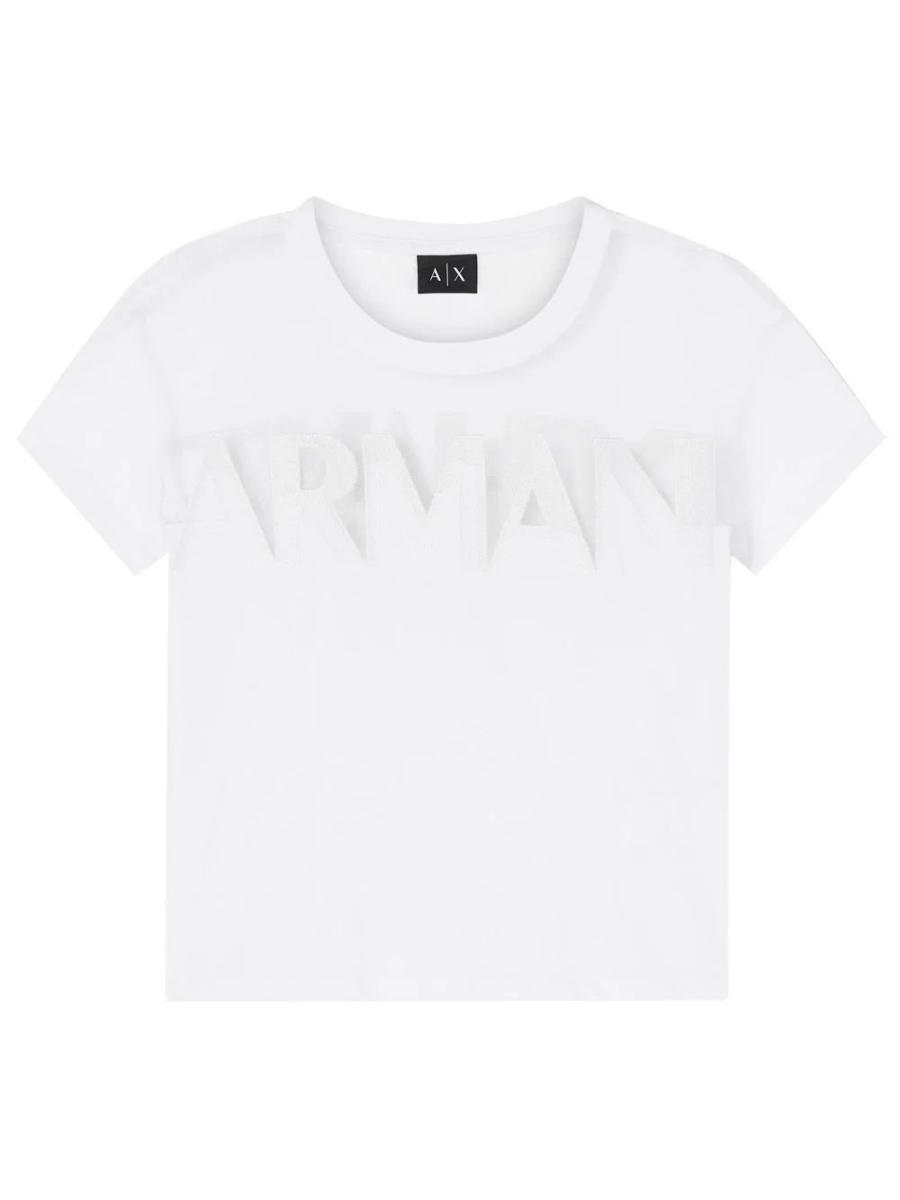 Armani Exchange Maglietta da donna in jersey di cotone