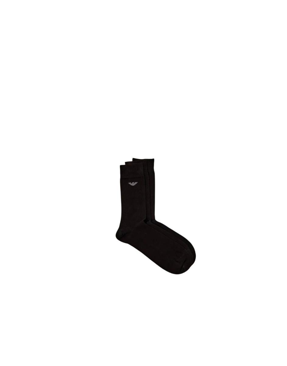 Emporio Armani Pack 3 Calze Con Aquila