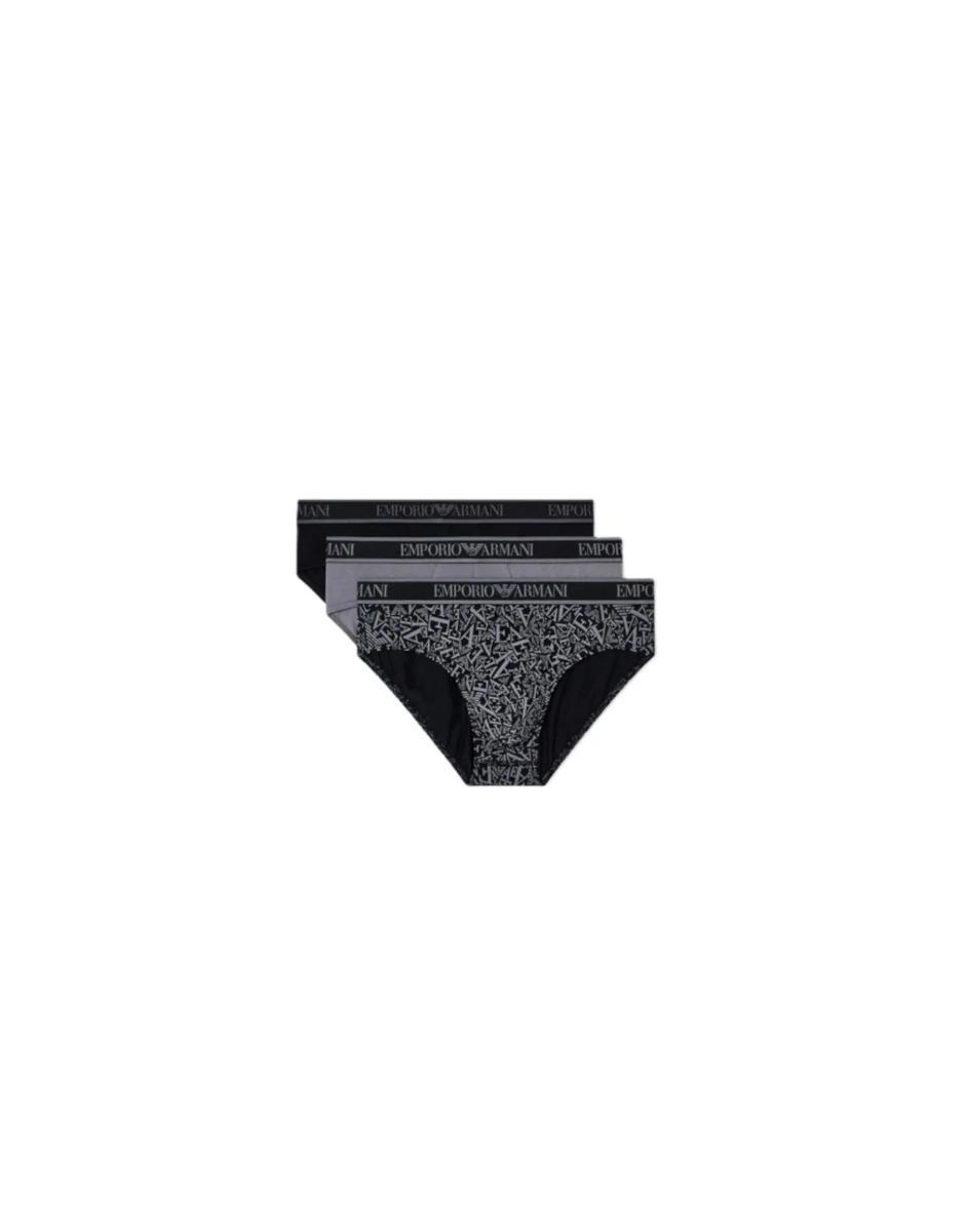 Emporio Armani Core Logoband 3-Pack Brief Mutande da Uomo Uomo