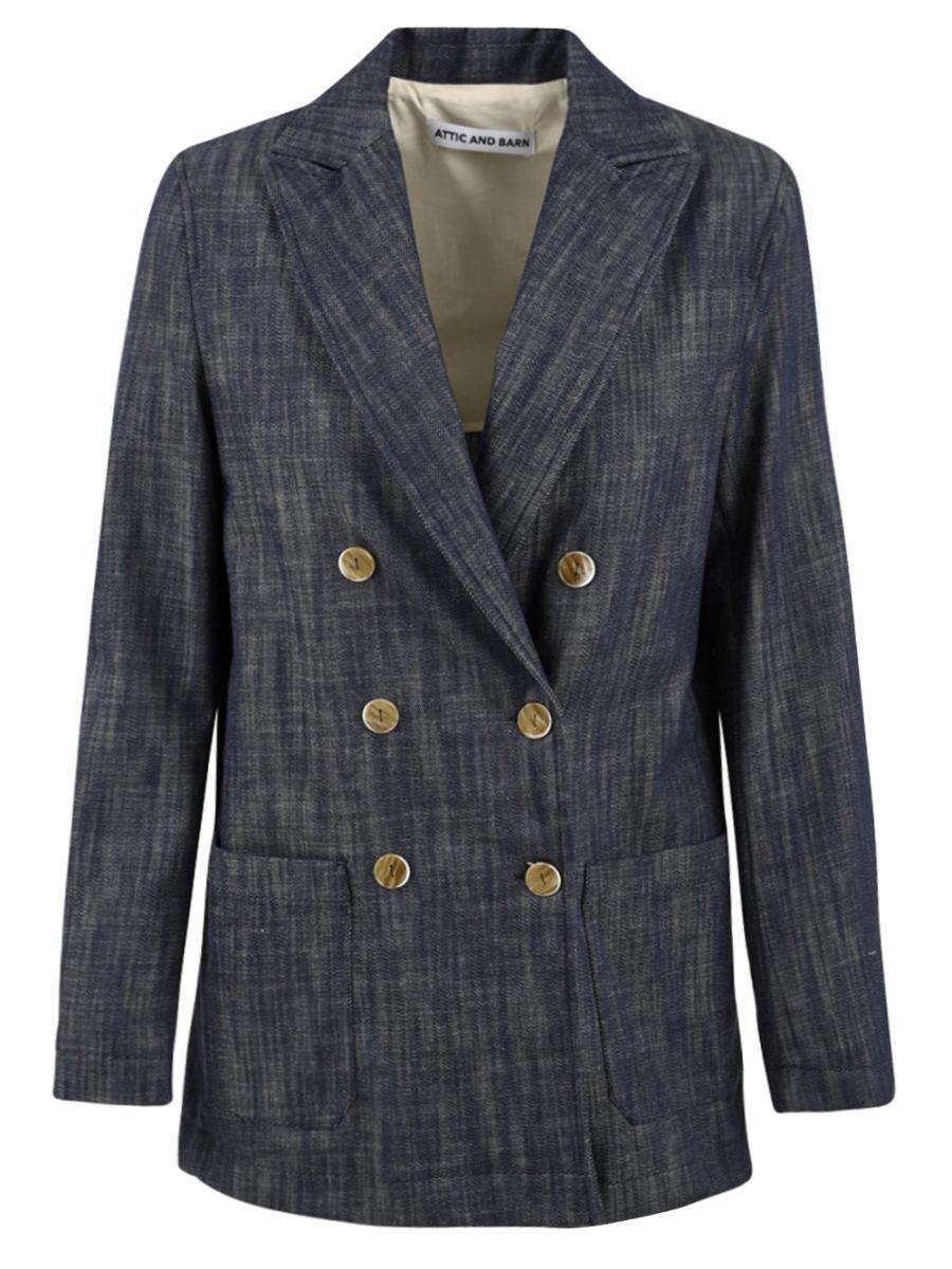 Giacca Donna Estilo effetto denim