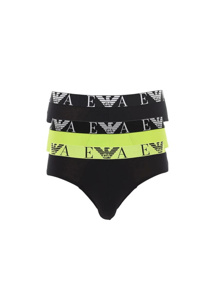 Emporio Armani 3-Pack Brief Bold Monogram Slip Uomo