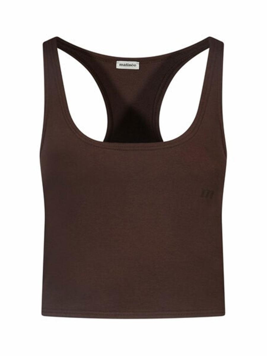 Top Donna Rose Marrone