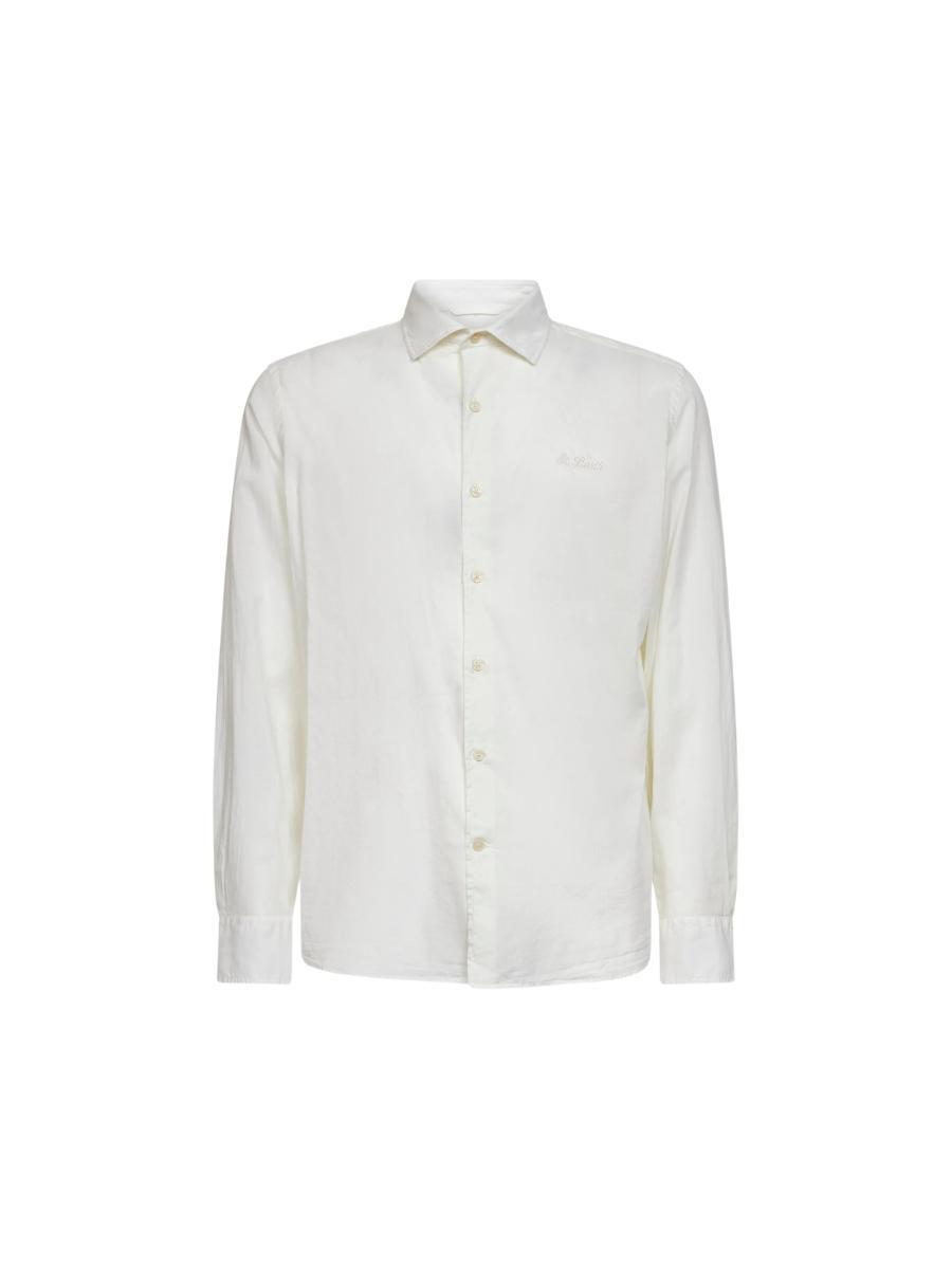 Saint Barth Mc2 Uomo Camicia Manica Lunga Cotone LCM0001