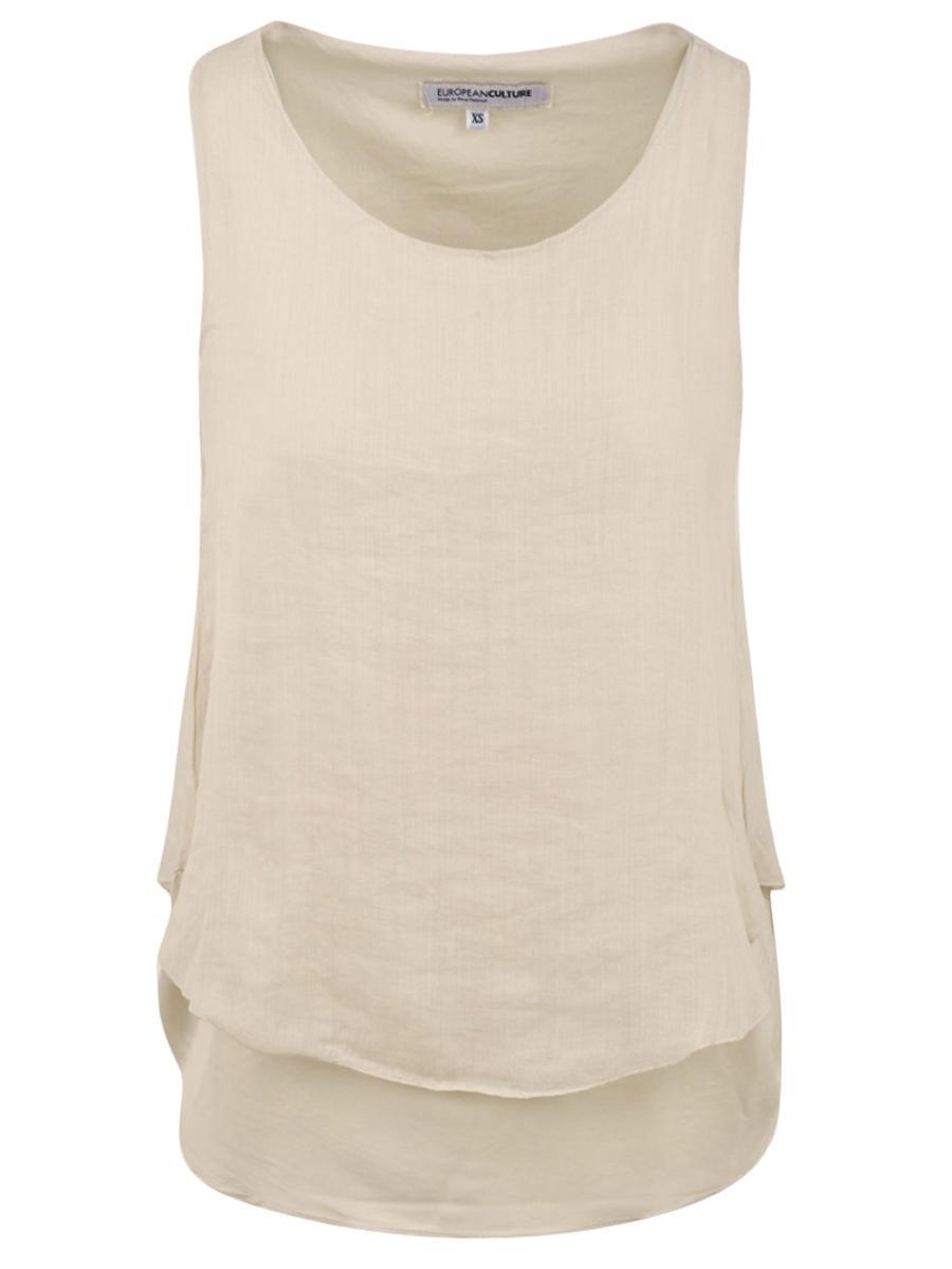 Canotta EUROPEAN CULTURE Donna 35N0-7027 Bianco
