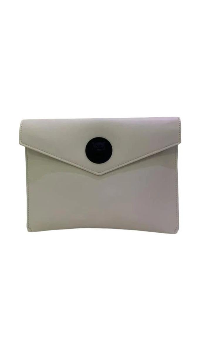Plein Sport Pochette Bianca Con Tracolla Regolabile Estraibile
