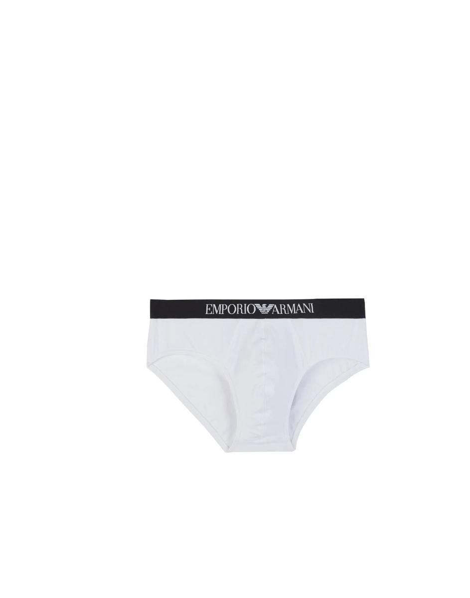 Emporio Armani Brief Iconic Eagles Wings Slip Slip Uomo (Pacco da 1)