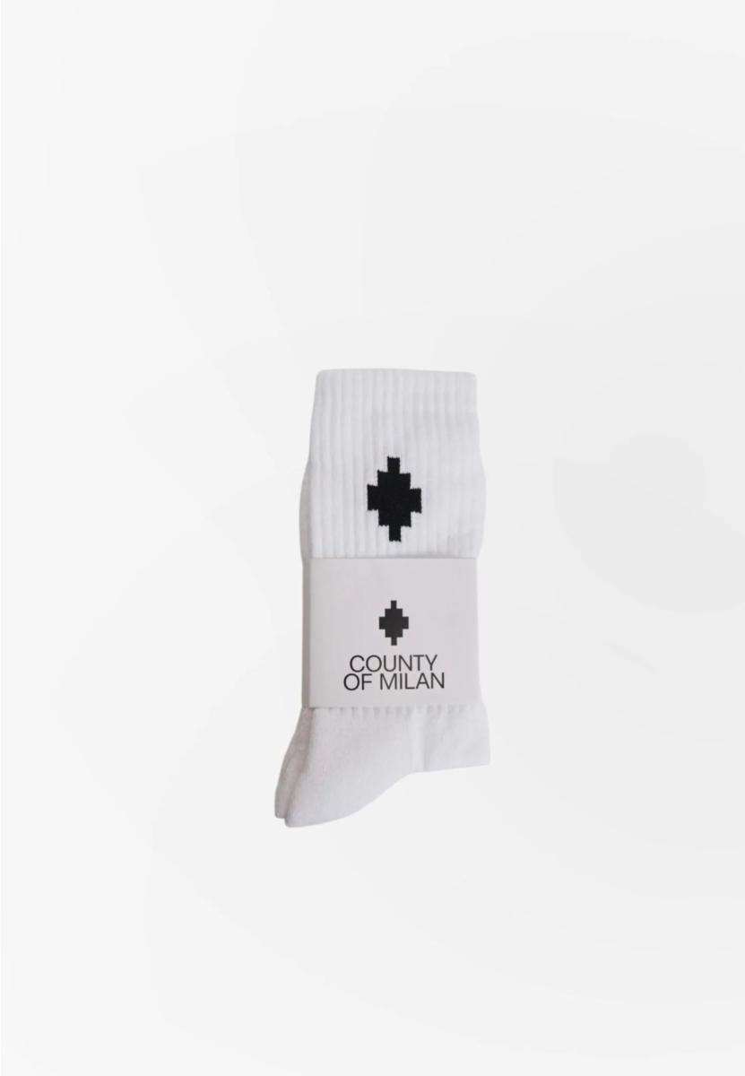 County Of Milan Calze Bianche Unisex