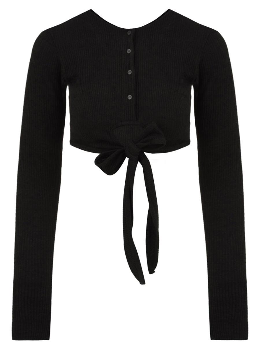Top EFFEK Donna FW24-0310 Nero