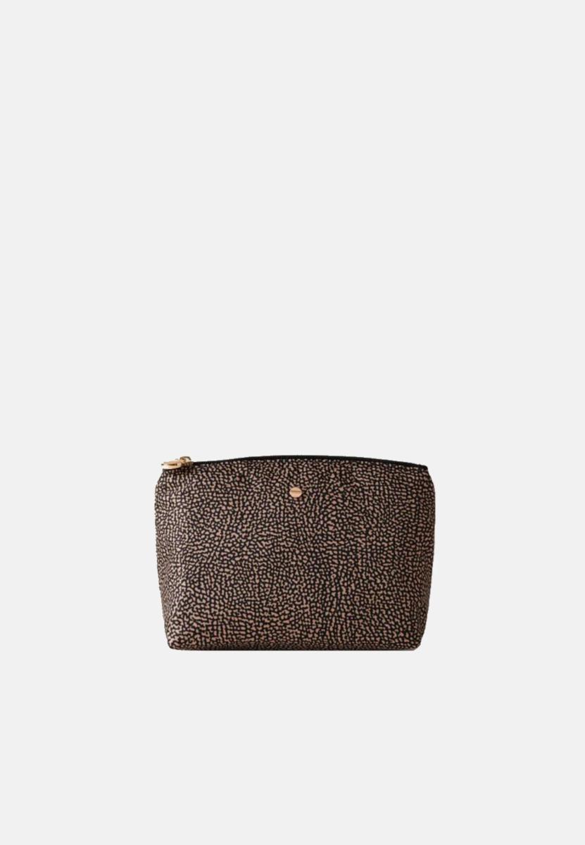 Borbonese Beauty Case Medium In Op