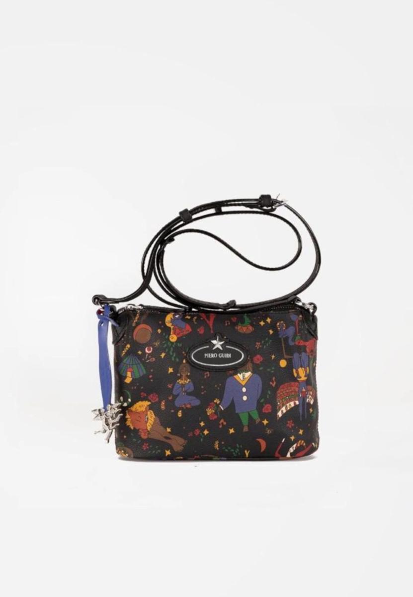 Piero Guidi Borsa A Tracolla Nera