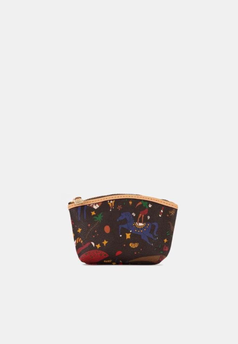 Piero Guidi Mini Pochette Marrone