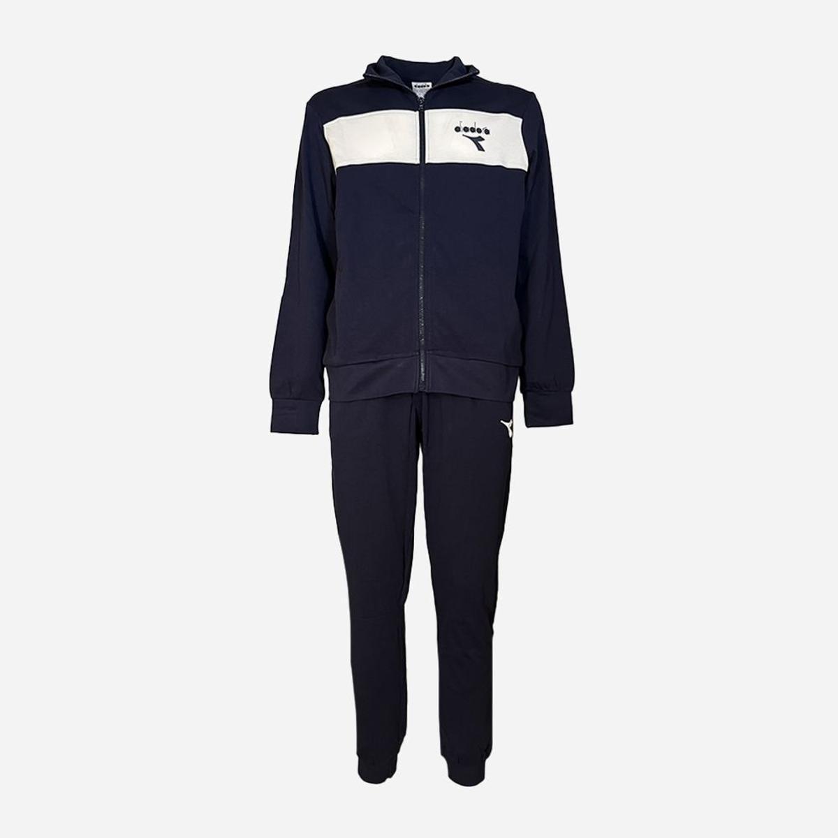 Diadora 102.182075 - TRACKSUIT FZ (HJ) MEN, COLORE 45080 - RED SALSA TAGLIA XX-Large 45080 - RED SALSA XX-Large