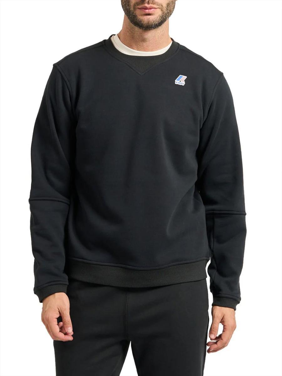 K-Way NAEL Brushed PC Felpa Uomo K6132mw Nero