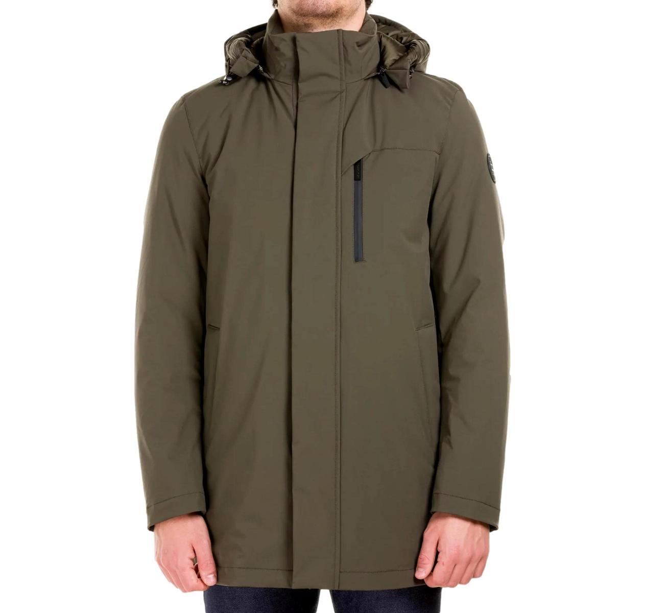 WOOLRICH Giubbino Uomo Mountain Sttch Parka Dark Green CFWOOU0464MRUT0102_614