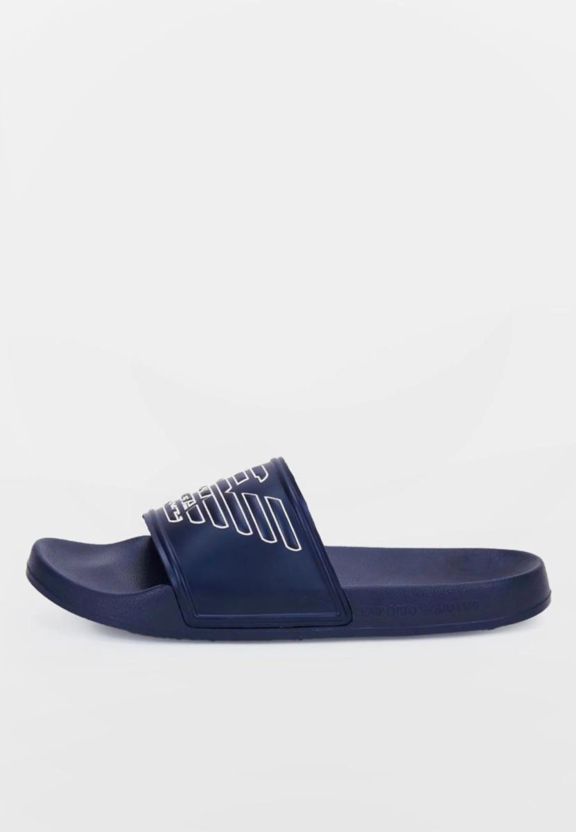Emporio Armani Ciabatte uomo fascia slide mare piscina beachwear articolo EX000042 AF22189