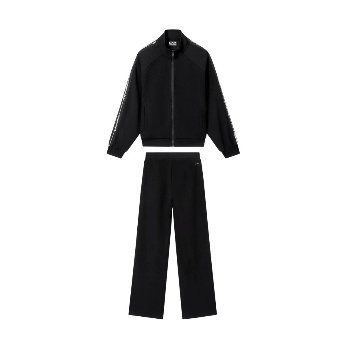 EA7 Emporio Armani Tuta Donna in misto modal stretch Logo Series 7W000979AF12501 8056643509914 - XXL