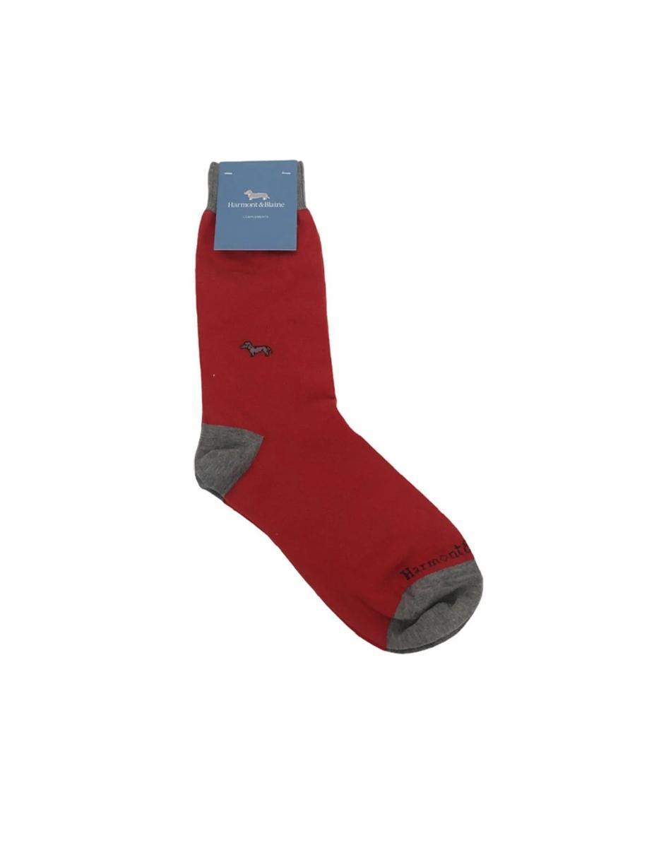 Harmont&blaine Calza Da Uomo Rossa