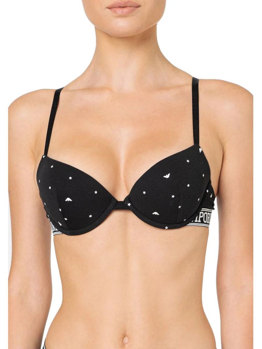 Emporio Armani Underwear Push Up Bra Campus Life Reggiseno Donna
