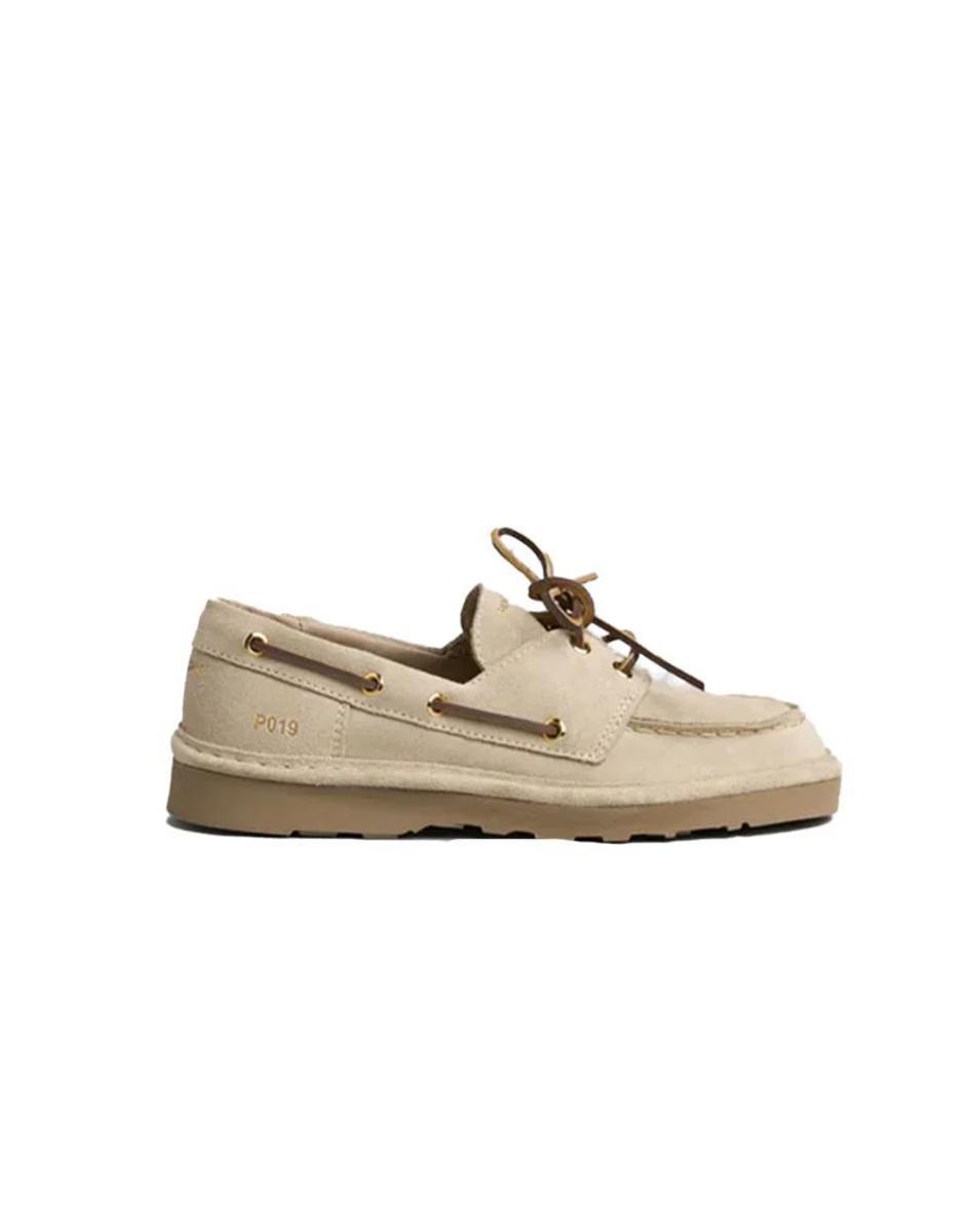 Mocassino P019W001-0238 B003 Beige Donna 36