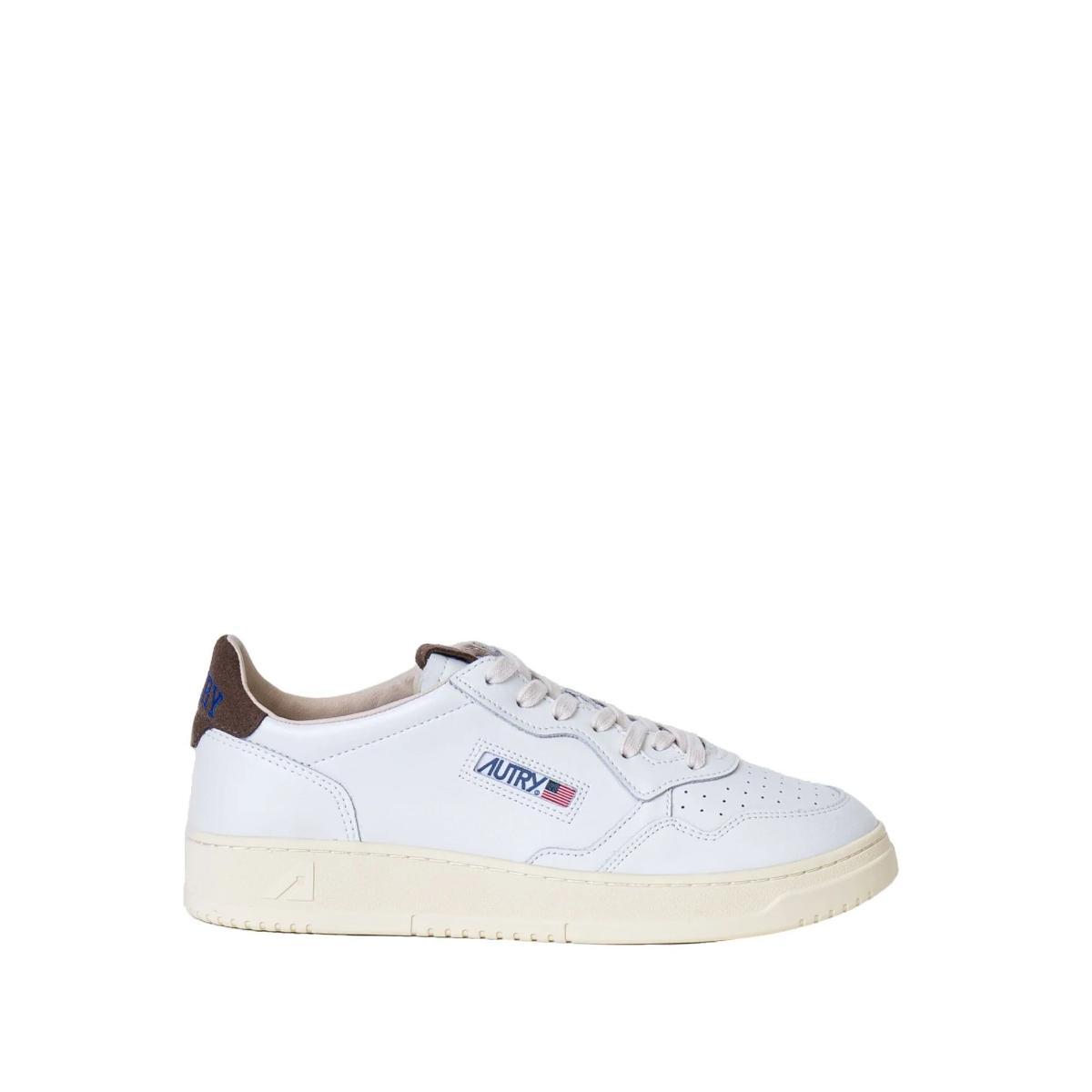 Sneakers Uomo Medalist Low dettagli suede marrone
